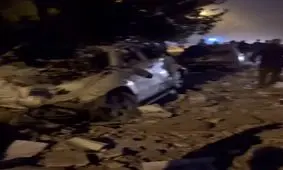 حمله اسرائیل در شرق تهران، نارمک/ویدیو