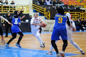 پیروزی با ۱۲۹ امتیاز اختلاف در لیگ بسکتبال زنان ایران!

