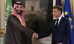 بیانیه مشترک بن سلمان و مکرون در مورد ایران و تشکیل کشور فلسطین

