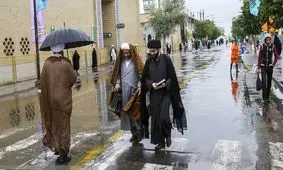 هفته‌ای بارانی در انتظار قمی‌ها