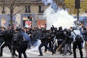 خیابان‌های فرانسه زیر پای نسل Z!/ ویدئو

