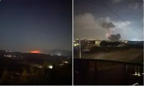 حمله اسرائیل به روستاهای مرزی جنوب لبنان

