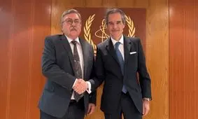 گفتگوی نماینده دائم روسیه در آژانس با گروسی درباره موضوع هسته‌ای ایران