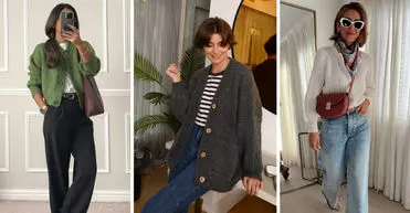کاردیگن های گرم و جذاب را چگونه ست کنیم؟/ تصاویر