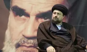 دختر سیدحسن خمینی در آغوش پدر/ عکس

