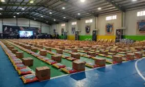 توزیع ۶۳۰ هزار بسته معیشتی خدمتی  مومنانه از سوی بسیج سازندگی در سال ۱۴۰۰