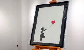 سرقت بنکسی در کمتر از ۴۰ ثانیه
