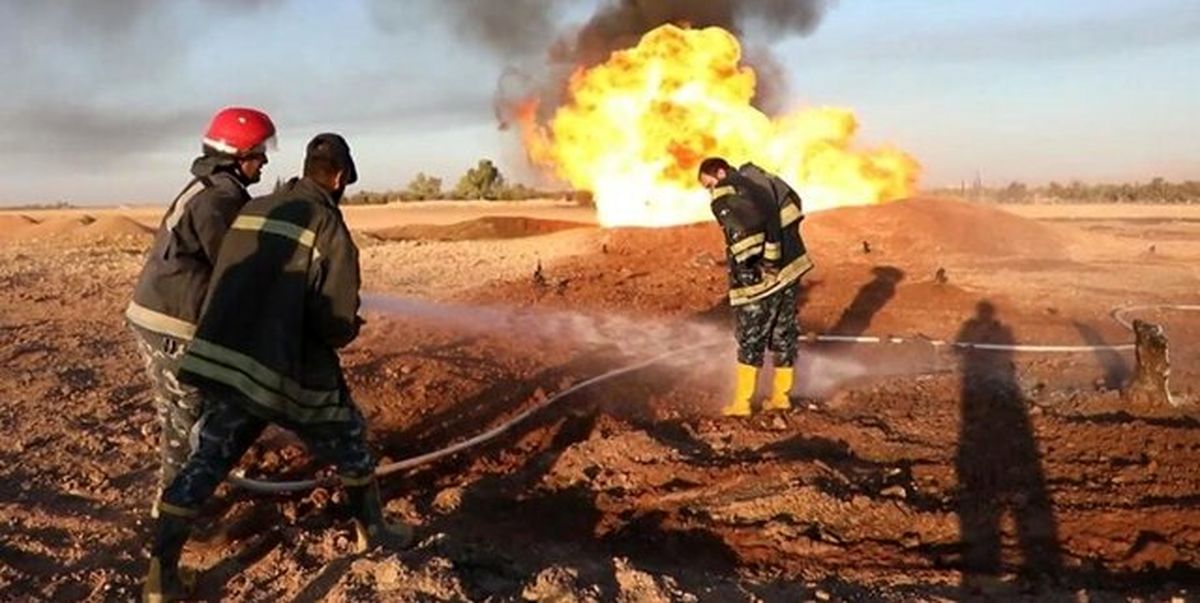 وقوع آتشسوزی در شرکت نفت مسجدسلیمان
