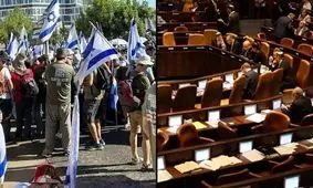 طرح اصلاحات قضایی نتانیاهو با اکثریت آرا در کنست تصویب شد
