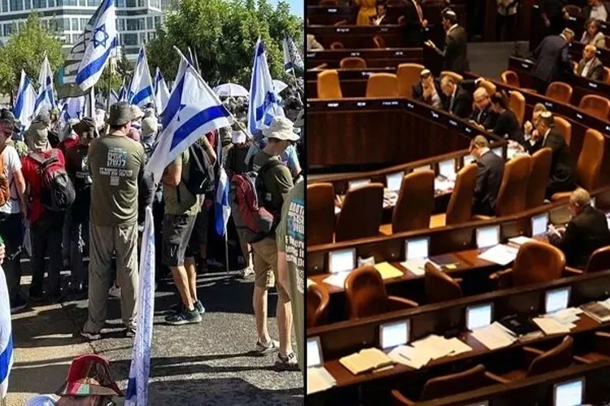 طرح اصلاحات قضایی نتانیاهو با اکثریت آرا در کنست تصویب شد
