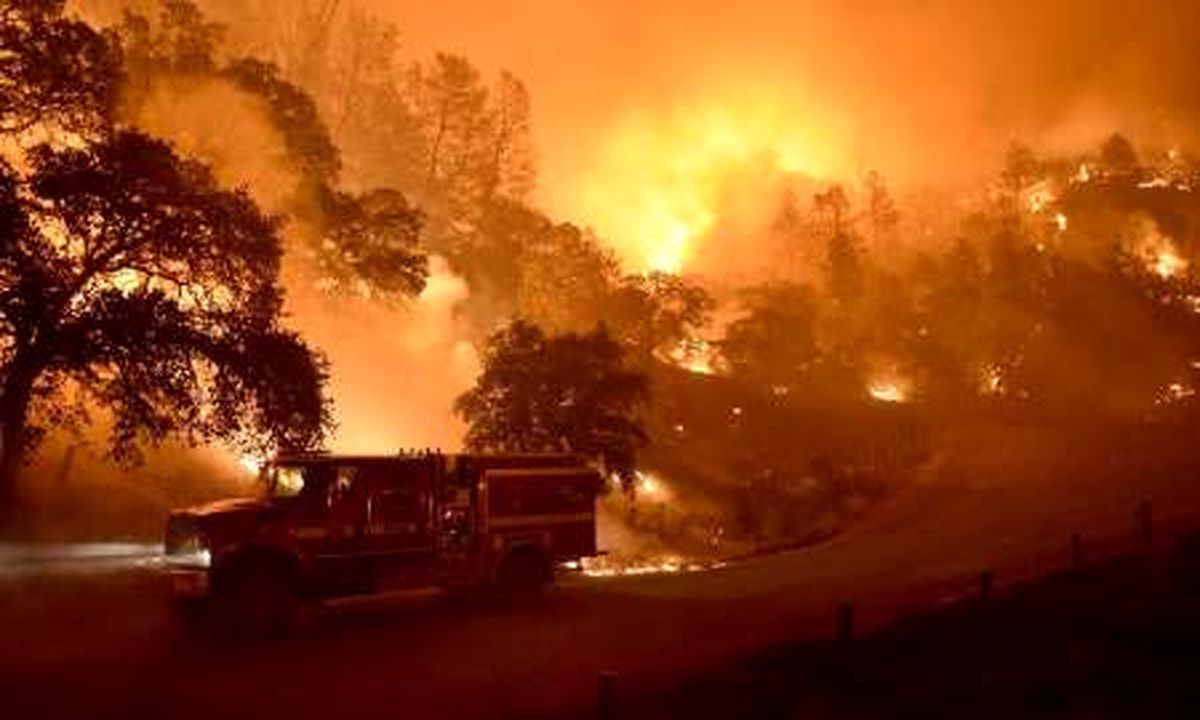 آتش سوزی‌ شدید جنگلی در اسپانیا/ ویدئو