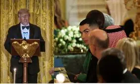 واکنش ترامپ به حضور رونالدو در کاخ سفید

