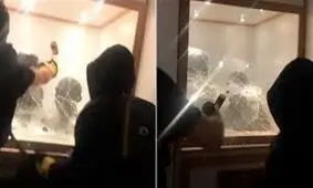 مجسمه نخستین رئیس اسرائیل در انگلیس متلاشی شد/ ویدئو