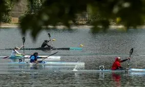 تبدیل دریاچه آزادی به پیست اسکیت!

