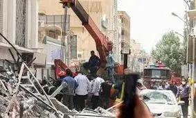 تعداد جانباختگان حادثه ریزش ساختمان متروپل آبادان به ۳۱ نفر رسید