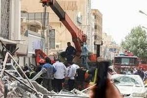 تعداد جانباختگان حادثه ریزش ساختمان متروپل آبادان به ۳۱ نفر رسید
