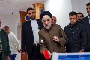 ویدئوی پینگ‌پنگ بازی کردن سیدمحمد خاتمی واقعی است، نه ساخته هوش مصنوعی/ او هر روز صبح ورزش می‌کند و رژیم غذایی منظمی دارد/ تصاویر