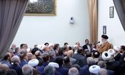 دیدار جمعی از مسئولان ارشد 3 قوه با رهبر انقلاب

