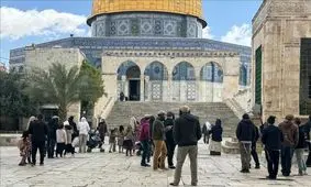 ادامه یورش به مسجد الاقصی حتی در ماه مبارک رمضان
