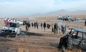 ۵ کشته و ۲ زخمی در حادثه رانندگی محور نهبندان- سربیشه