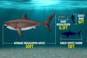اندازه حیرت‌انگیز شکارچی‌های باستانی که بزرگترین قاتلان اقیانوس را می‌بلعیدند