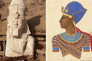 نیمه گمشده پادشاه مصری پس از ۱۰۰ سال کشف شد!/ عکس