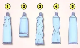 تست شخصیت شناسی/ نحوه فشار دادن خمیر دندان، برجسته ترین ویژگی های شما را آشکار می کند