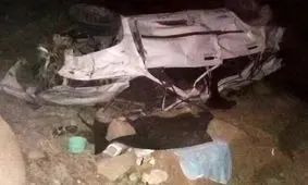 سقوط سه قلوهای دشتستانی در درّه