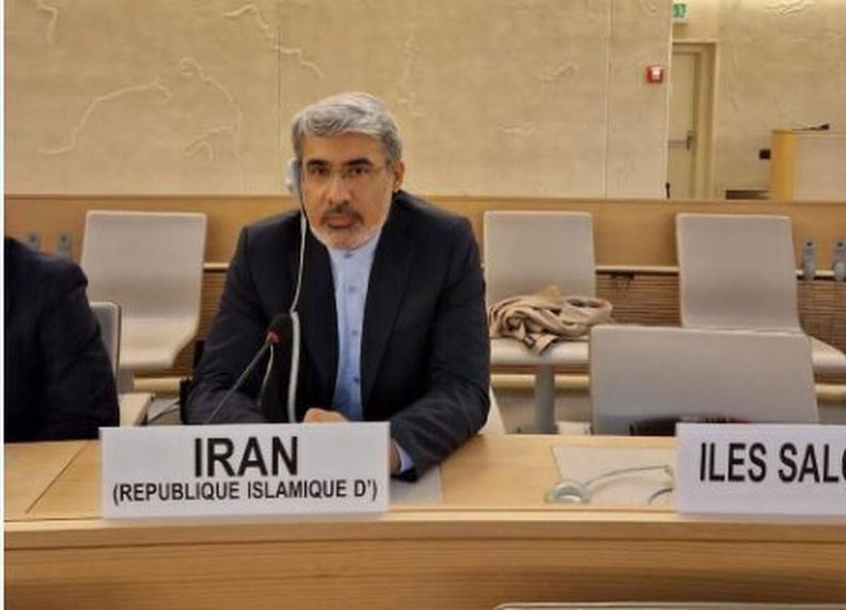 انتقاد نماینده دائم کشورمان در ژنو از رویکرد گزارشگر ویژه وضعیت حقوق بشر در ایران