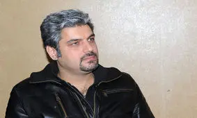 قابی از سام درخشانی و بازیگر زن روسی در یک مراسم/ ویدئو