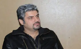 قابی از سام درخشانی و بازیگر زن روسی در یک مراسم/ ویدئو
