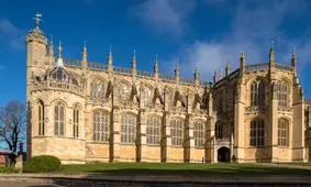 نگاهی به داخل کلیسای سنت جرج ؛ آرامگاه ابدی ملکه الیزابت