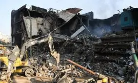 افزایش شمار کشته‌شدگان آتش‌سوزی در کراچی پاکستان به ۶۰ نفر
