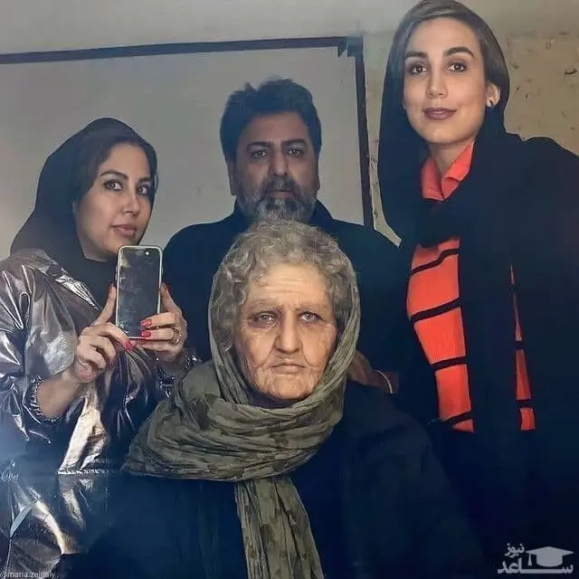 گریم سنگین باران کوثریدر ملکه گدایان