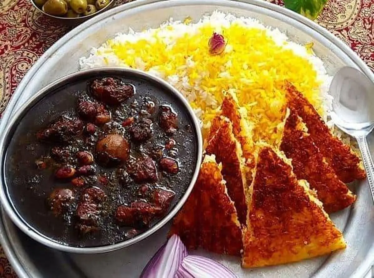 بهترین روش های لعاب انداختن قورمه سبزی