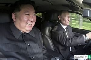 در تولید خودروی اهدایی پوتین به کیم جونگ اون از قطعات ساخت کره جنوبی استفاده شده است