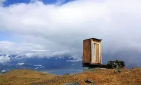 خطرناک ترین توالت جهان/ ویدئو 