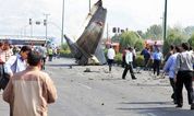 سقوط هواپیمای مسافربری در خیابان‌ غرب تهران؟!