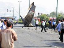 سقوط هواپیمای مسافربری در خیابان‌ غرب تهران؟!