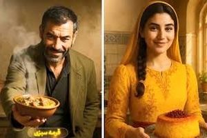 تصویرسازی جالب غذاهای ایرانی در قالب انسان با هوش مصنوعی/ ویدئو
