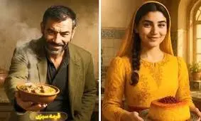 تصویرسازی جالب غذاهای ایرانی در قالب انسان با هوش مصنوعی/ ویدئو