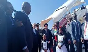 رئیسی وارد «زیمبابوه» شد