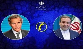 گفتگوی تلفنی وزیر امور خارجه با مدیرکل آژانس بین‌المللی انرژی اتمی