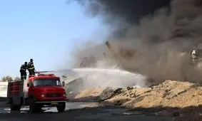 آتش‌سوزی در خط لوله گاز نوشهر مهار شد