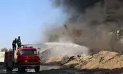 آتش‌سوزی در خط لوله گاز نوشهر مهار شد