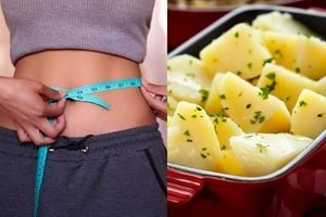 غذای رژیمی با سیب زمینی آب پز/ سیب زمینی را به این روش بپزید تا سریع وزن کم کنید