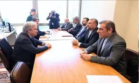 توافق امیرعبداللهیان و گوترش بر سر مذاکرات رفع تحریم‌ها

