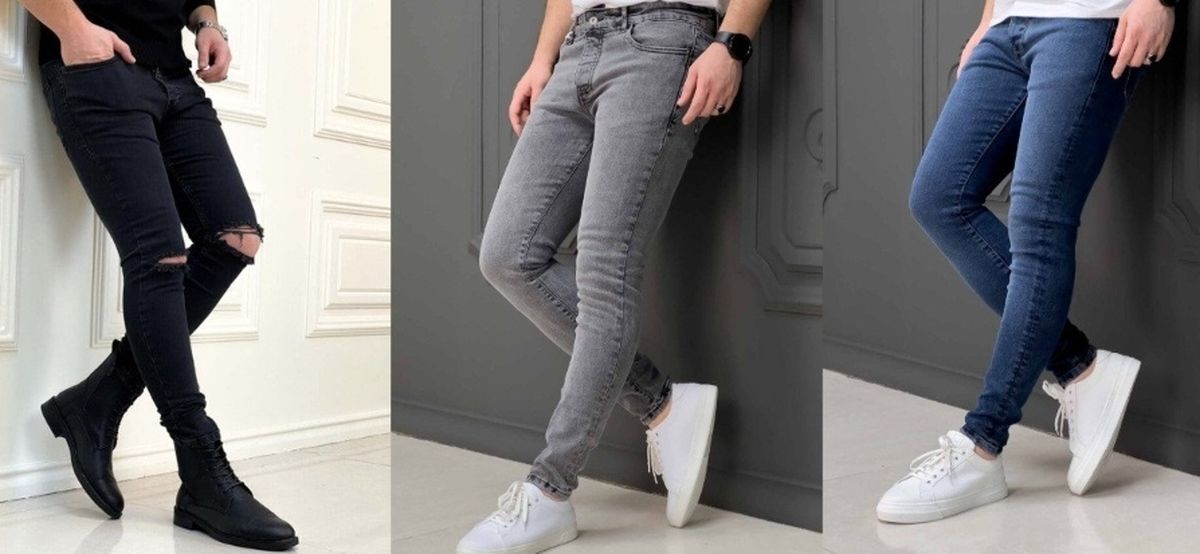 انواع مدل شلوار جین مردانه