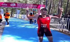 برنز تاریخی ترای‌اَتل ایران در قهرمانی آسیا

