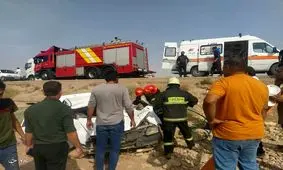 برخورد پراید و شتر ۷ نفر را راهی بیمارستان کرد